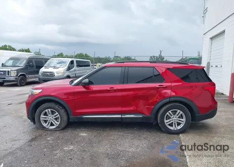 2021 Ford Explorer Xlt from USA, damaged, VIN 1FMSK8DH2MGC04857